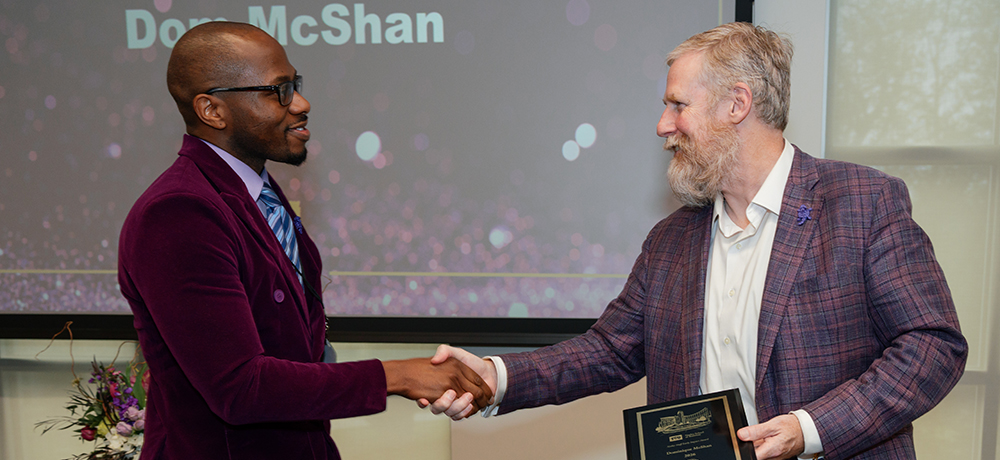 Dom McShan and Dean Crossland