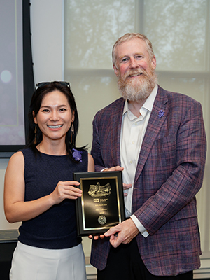 Ellie Falcone and Dean Crossland