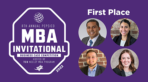 PepsiCo Awards $15,000 to MBA Student Winners in Annual Case Competition Hosted by TCU Neeley 
