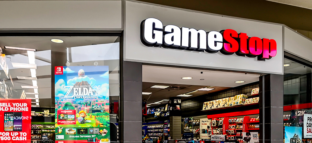 Game Stop store front