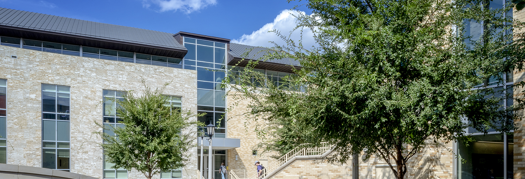 Section Image: Smith Hall and the Neeley Business Commons 