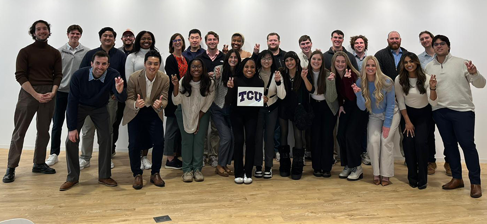 Group of TCU students in Japan